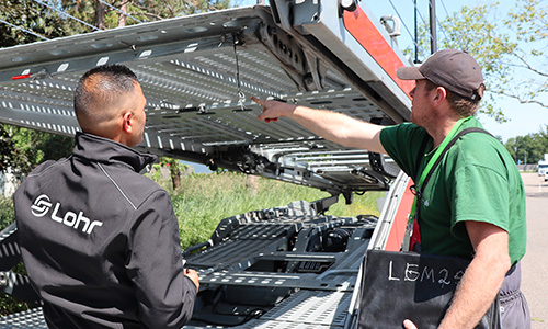 Renew your VDI 2700 Part 8 certificatewith complete peace of mind with LOHR SERVICE!