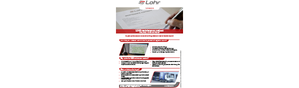 LOHR Service Contrato de mantenimiento